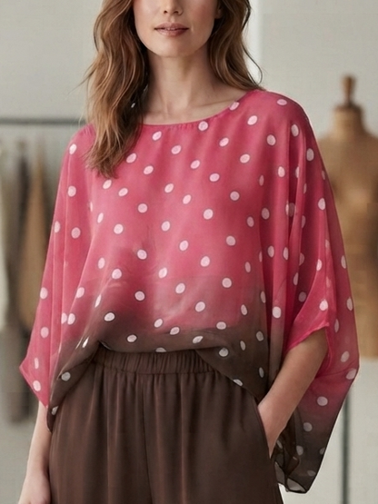 Blouse silk