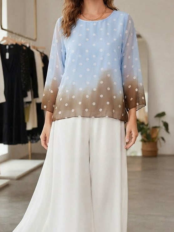 Blouse silk