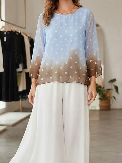 Blouse silk