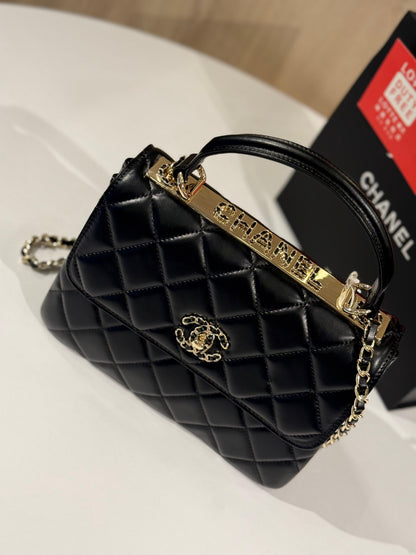 Chanel Flap Bag with Top Handle