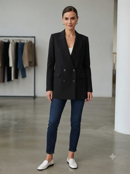 black blazer