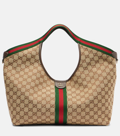 Gucci Giglio GG Canvas Large tote bag